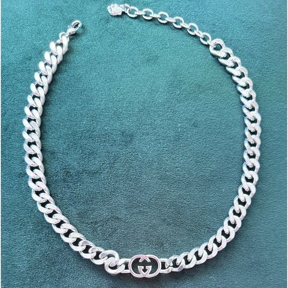 NWOT Signature GG Gucci Necklace - Picture 1 of 7